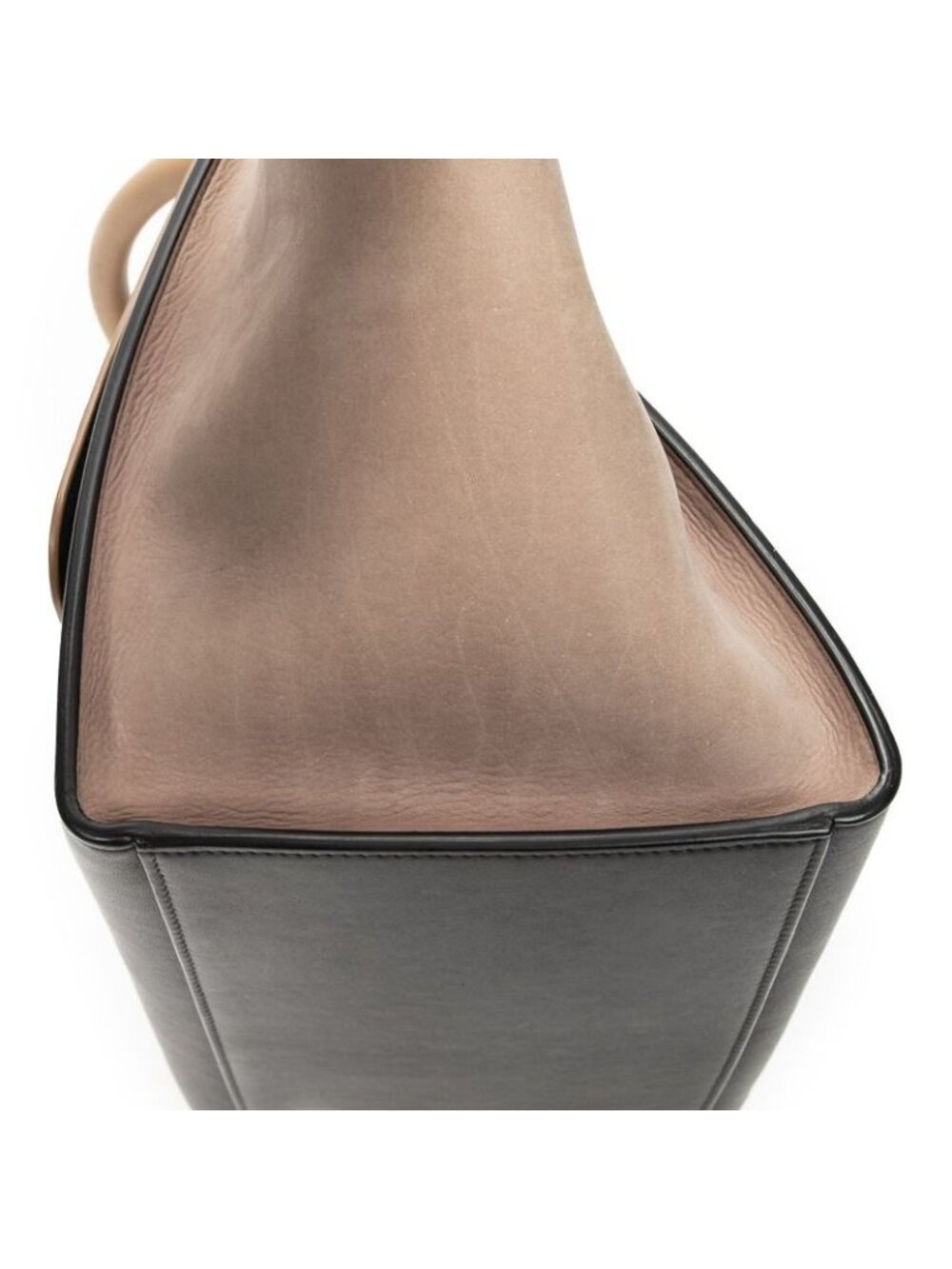 Celine Micro Luggage Light Brown Gray Calfskin Leather Messenger Bag - Picture 8 of 10